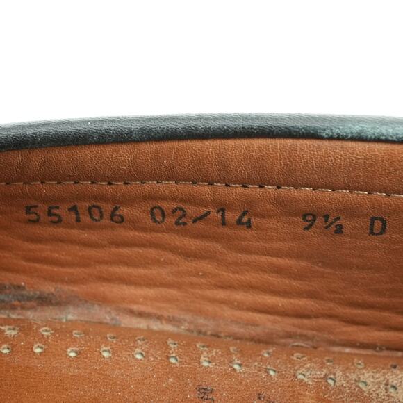 Allen Edmonds Arezzo‎ Italian Dress Loafer Mens 9.5D Black Leather Slip On main image 9